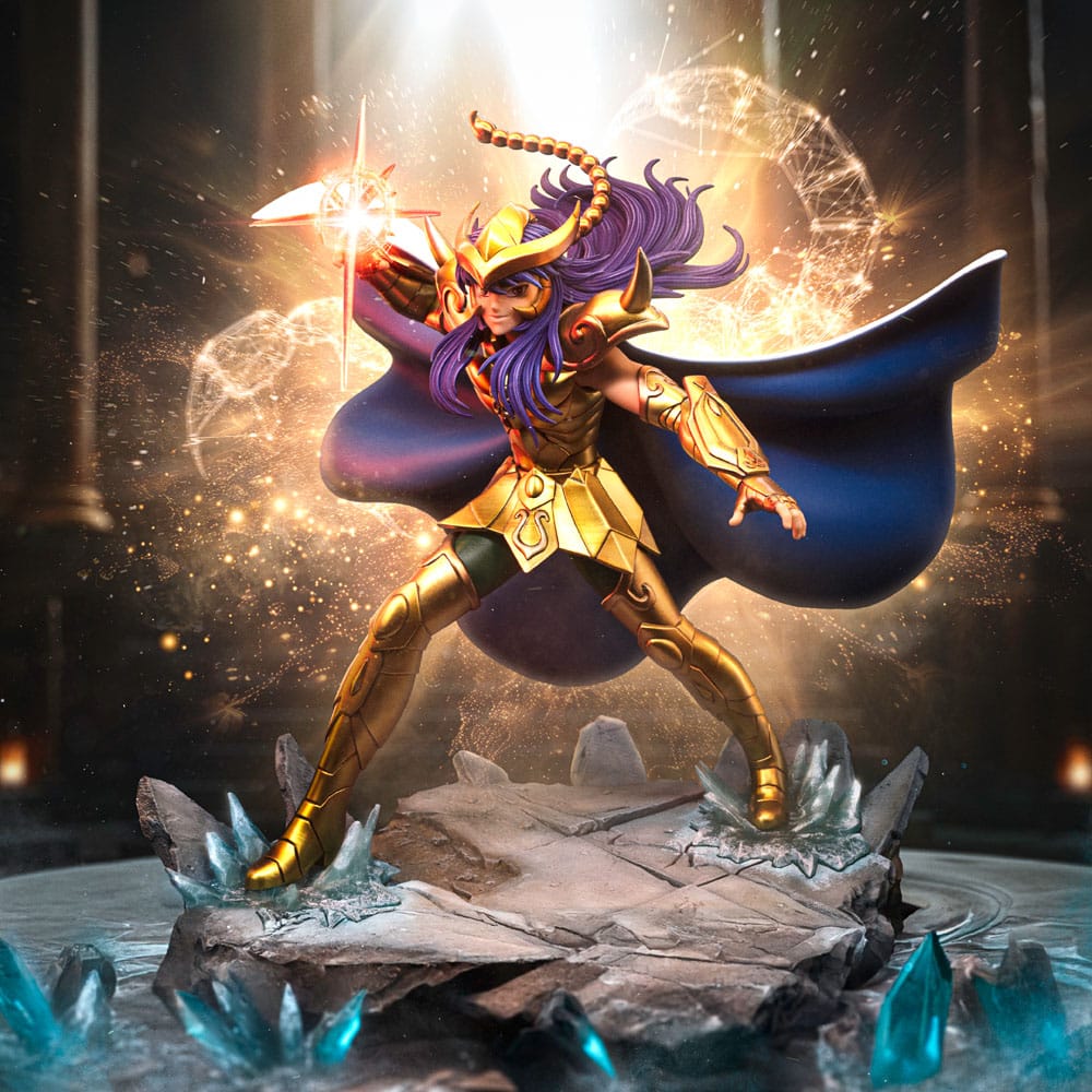 Saint Seiya Art Scale Statue 1/10 Scorpio Milo 24 cm Scalefiguren Yokina