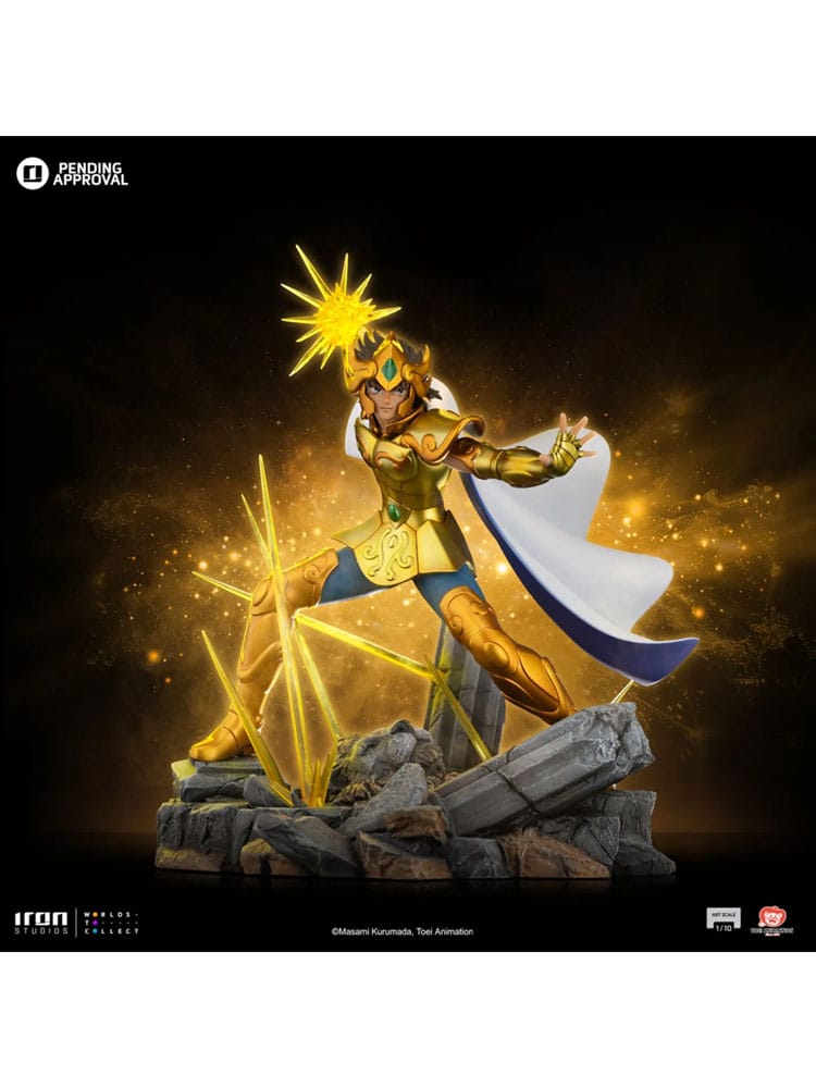 Saint Seiya Art Scale Statue 1/10 Leo Aiolia 24 cm Scalefiguren Yokina