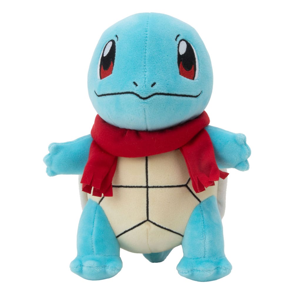Pokémon Plüschfigur Winter Shiggy mit Schal 20 cm Plüschtier Yokina