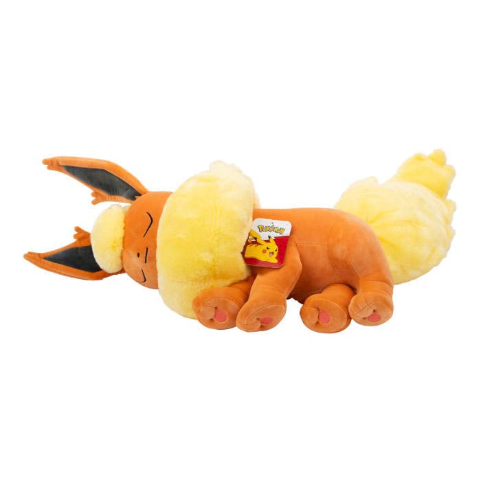 Pokémon Schlafende Plüschfigur Flamara 50 cm Plüschtier Yokina
