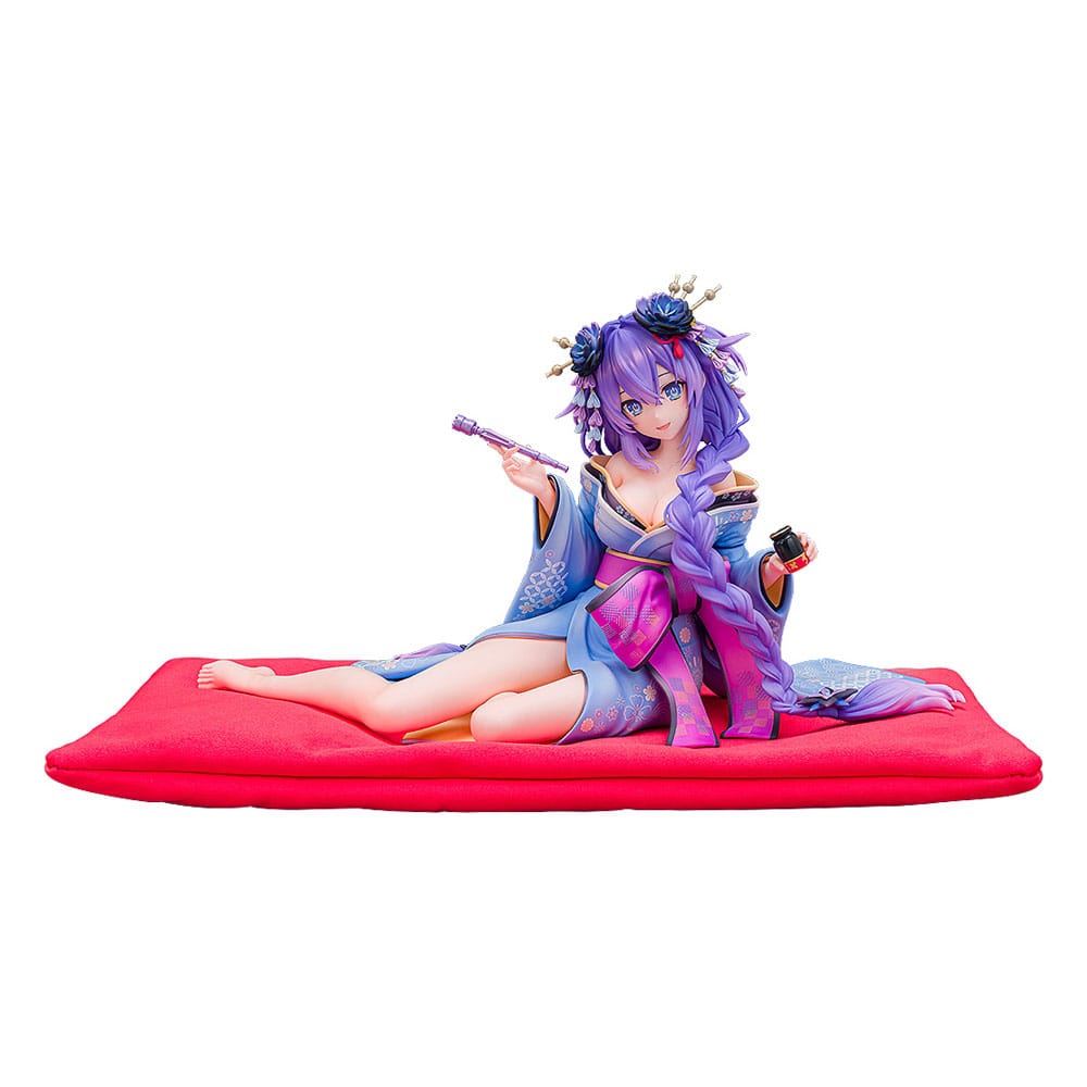 Neptunia x Shinobi Master Senran Kagura: New Link Statue 1/7 Purple Heart Kimono Ver. 13 cm Scalefiguren Yokina