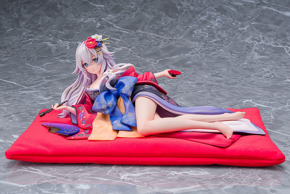 Neptunia x Shinobi Master Senran Kagura: New Link Statue 1/7 Black Heart Kimono Ver. 10 cm Scalefiguren Yokina