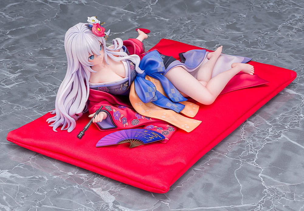 Neptunia x Shinobi Master Senran Kagura: New Link Statue 1/7 Black Heart Kimono Ver. 10 cm Scalefiguren Yokina