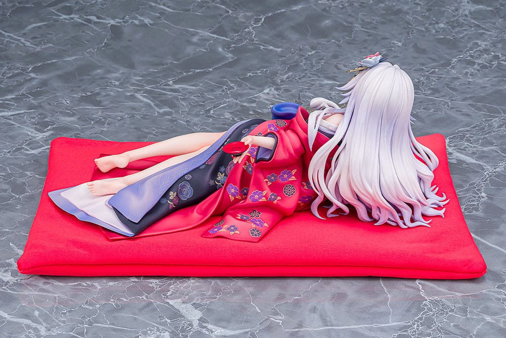 Neptunia x Shinobi Master Senran Kagura: New Link Statue 1/7 Black Heart Kimono Ver. 10 cm Scalefiguren Yokina