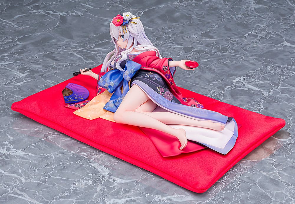 Neptunia x Shinobi Master Senran Kagura: New Link Statue 1/7 Black Heart Kimono Ver. 10 cm Scalefiguren Yokina