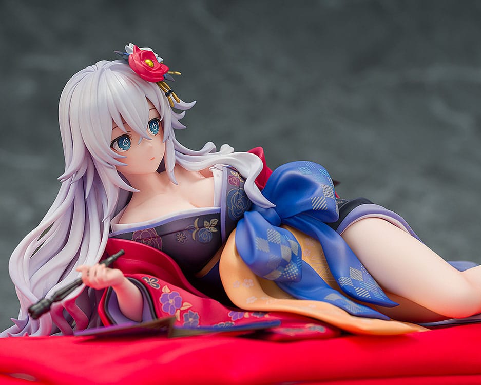 Neptunia x Shinobi Master Senran Kagura: New Link Statue 1/7 Black Heart Kimono Ver. 10 cm Scalefiguren Yokina