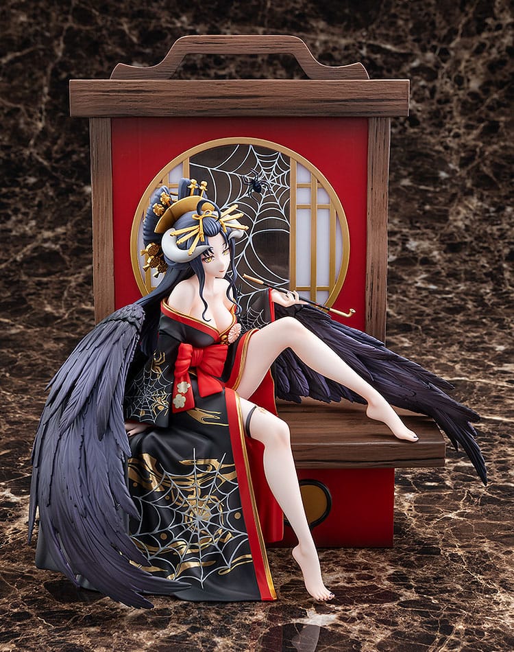 Overlord Statue 1/7 Albedo Splendid Kimono Ver. 27 cm Scalefiguren Yokina