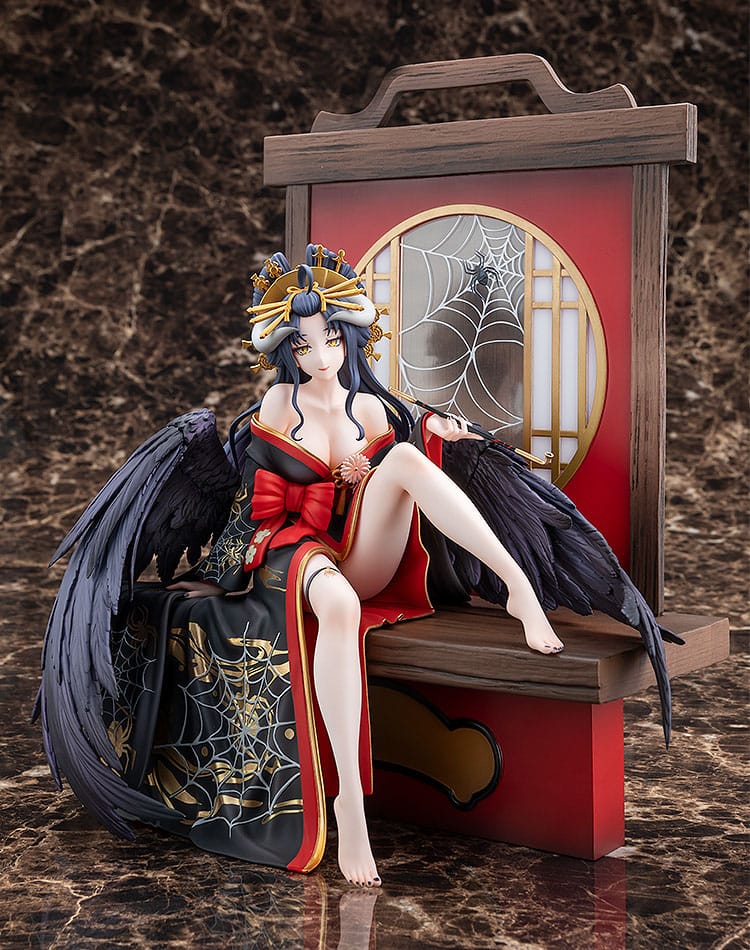 Overlord Statue 1/7 Albedo Splendid Kimono Ver. 27 cm Scalefiguren Yokina