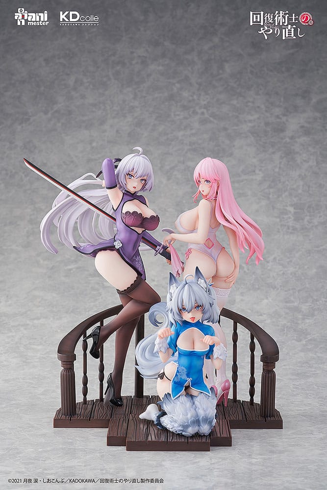 Redo of Healer Statue 1/7 Kureha - Chinese Dress Ver. 25 cm Scalefiguren Yokina