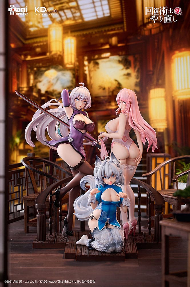 Redo of Healer Statue 1/7 Setsuna - Chinese Dress Ver. 14 cm Scalefiguren Yokina