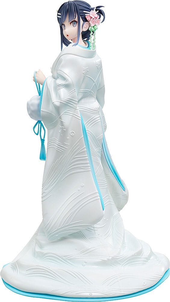Rascal Does Not Dream of a Bunny Girl Senpai Statue 1/7 Mai Sakurajima White Kimono Ver. 23 cm Scalefiguren Yokina