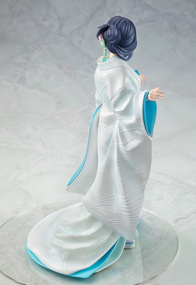Rascal Does Not Dream of a Bunny Girl Senpai Statue 1/7 Mai Sakurajima White Kimono Ver. 23 cm Scalefiguren Yokina