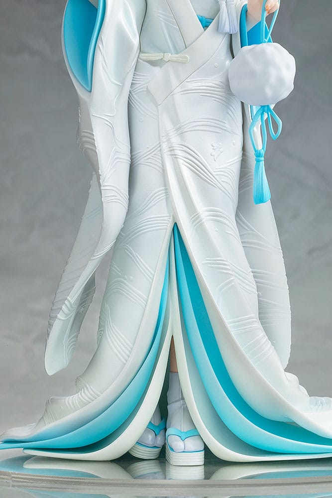 Rascal Does Not Dream of a Bunny Girl Senpai Statue 1/7 Mai Sakurajima White Kimono Ver. 23 cm Scalefiguren Yokina