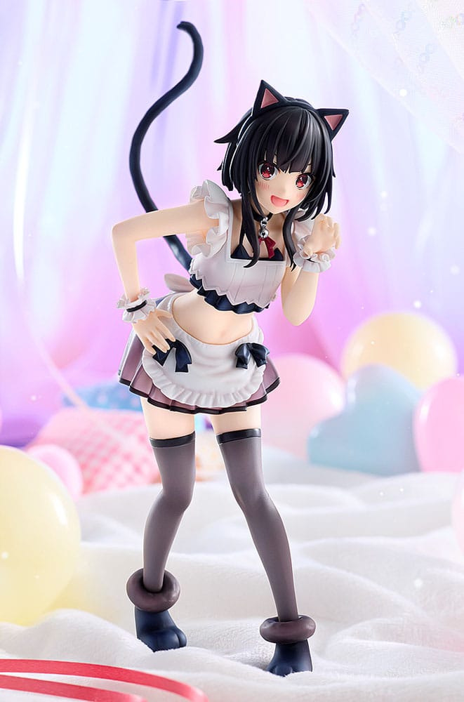 Konosuba God's blessing on this wonderful world! PVC Statue Megumin: Light Novel Catgirl Maid Ver. 16 cm Prizefiguren Yokina