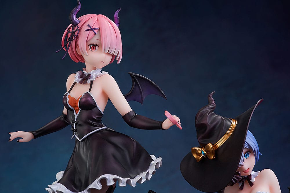 Re:ZERO -Starting Life in Another World- PVC Statue 1/7 Ram: Phantom Night Wizard Ver. 26 cm Scalefiguren Yokina