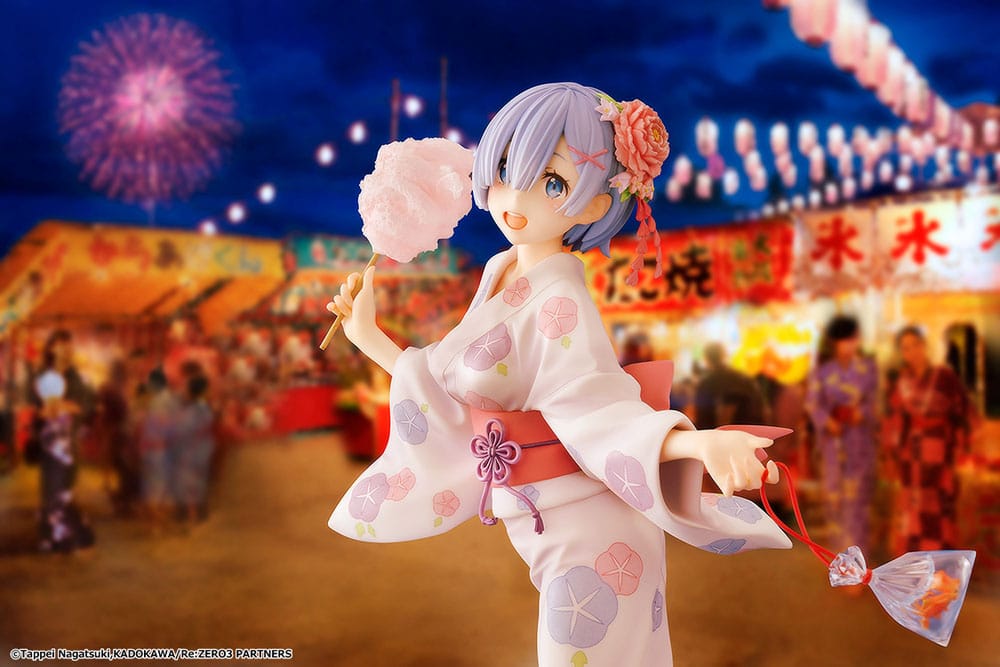 Re:ZERO -Starting Life in Another World- PVC Statue 1/8 Rem Yukata Ver. Renewal Package Edition 23 cm Scalefiguren Yokina