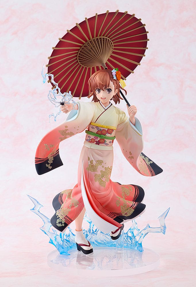 A Certain Scientific Railgun T Statue 1/7 Mikoto Misaka Furisode Kimono Ver. 28 cm Scalefiguren Yokina