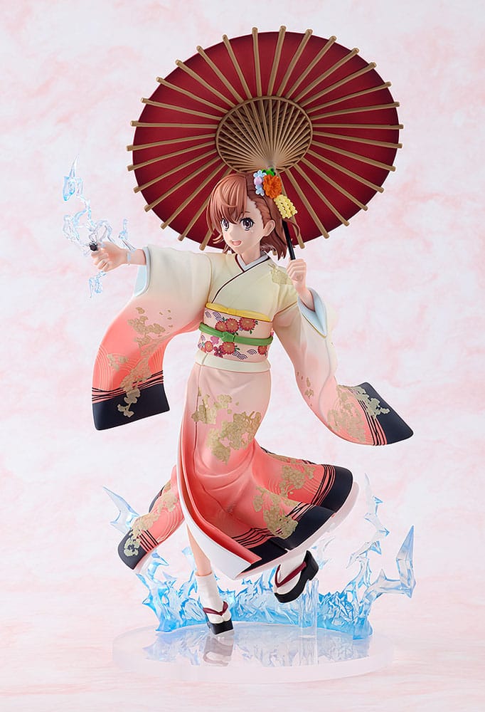 A Certain Scientific Railgun T Statue 1/7 Mikoto Misaka Furisode Kimono Ver. 28 cm Scalefiguren Yokina