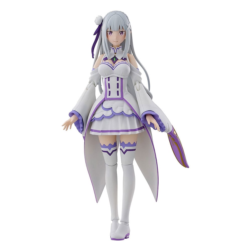 Re:Zero Starting Life in Another World Plastic Model Kit Emilia 16 cm Figmas Yokina