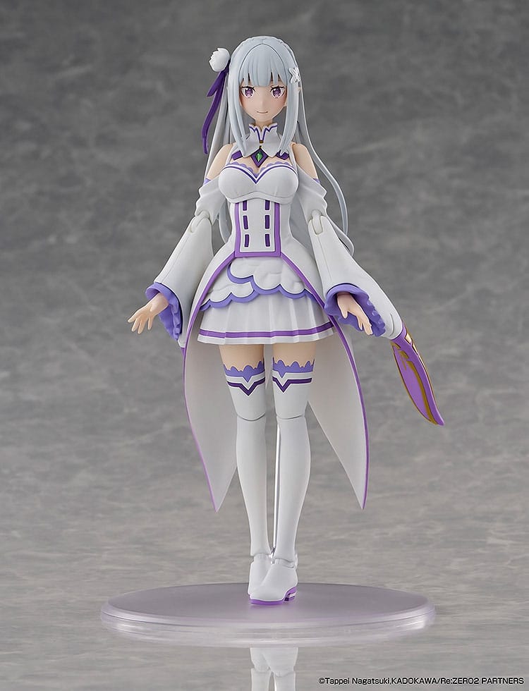 Re:Zero Starting Life in Another World Plastic Model Kit Emilia DX Ver. 16 cm Figmas Yokina