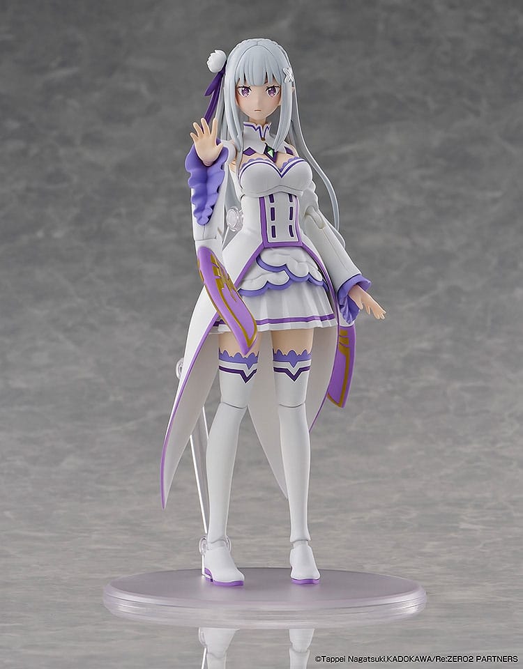Re:Zero Starting Life in Another World Plastic Model Kit Emilia DX Ver. 16 cm Figmas Yokina