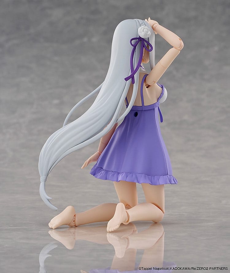 Re:Zero Starting Life in Another World Plastic Model Kit Emilia DX Ver. 16 cm Figmas Yokina