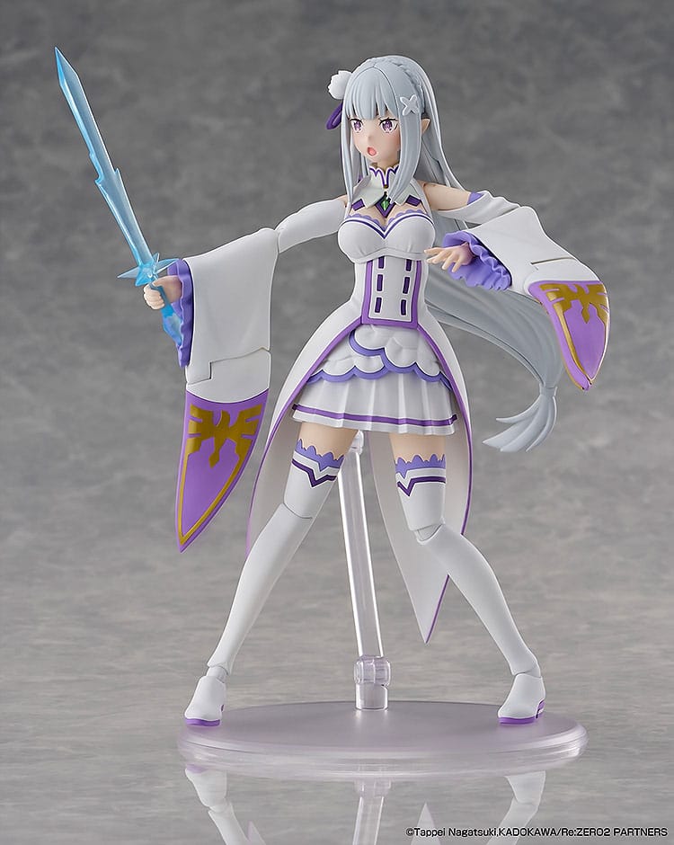 Re:Zero Starting Life in Another World Plastic Model Kit Emilia DX Ver. 16 cm Figmas Yokina