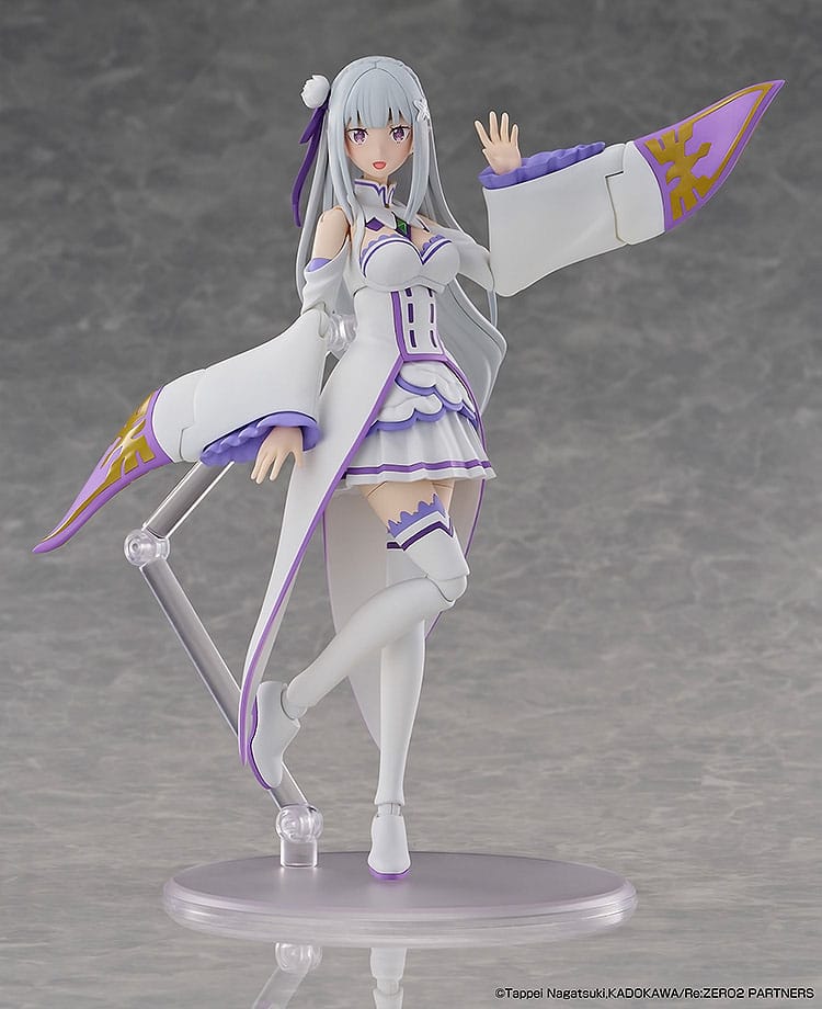 Re:Zero Starting Life in Another World Plastic Model Kit Emilia DX Ver. 16 cm Figmas Yokina
