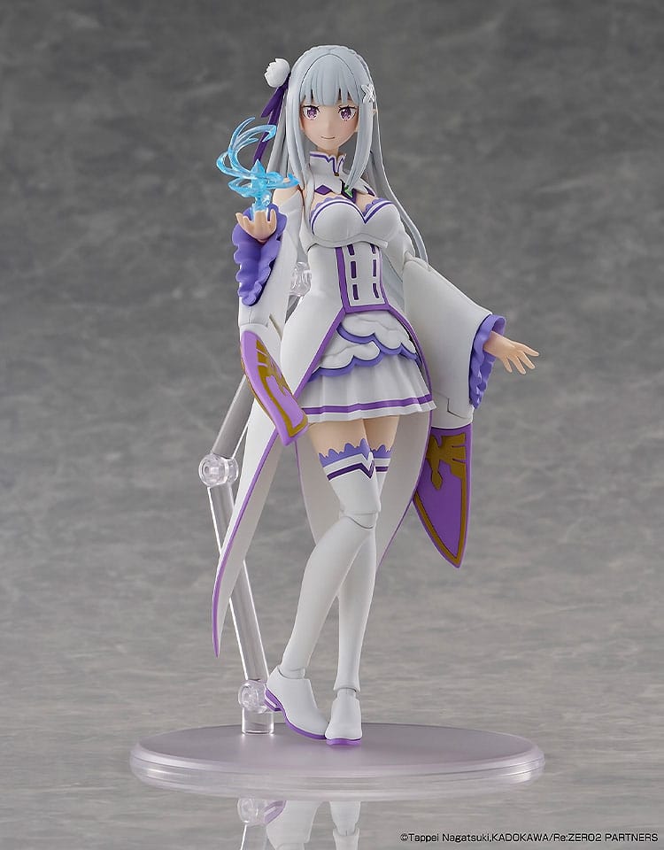 Re:Zero Starting Life in Another World Plastic Model Kit Emilia DX Ver. 16 cm Figmas Yokina