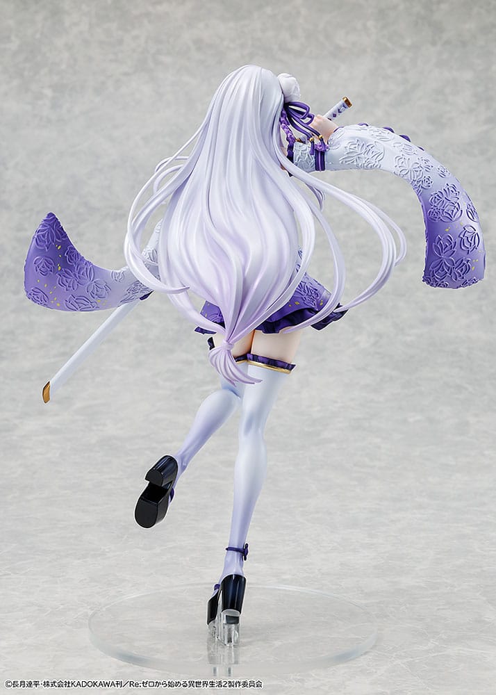 Re:ZERO -Starting Life in Another World- PVC Statue 1/7 Emilia Combat Outfit ver. 24 cm Scalefiguren Yokina