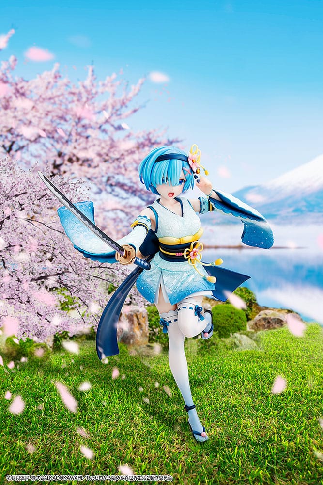 Re:ZERO -Starting Life in Another World- PVC Statue 1/7 Rem Combat Outfit Ver. 22 cm Scalefiguren Yokina