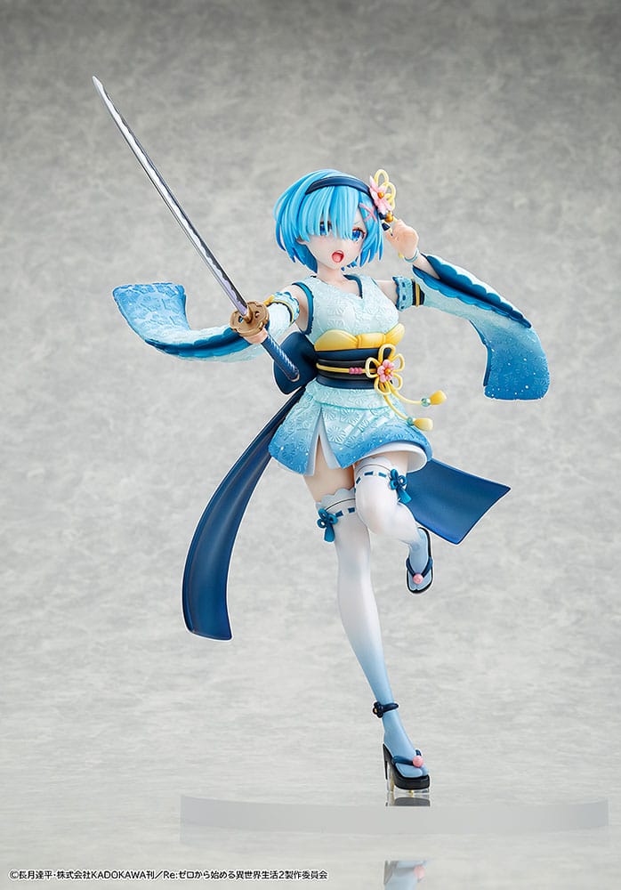 Re:ZERO -Starting Life in Another World- PVC Statue 1/7 Rem Combat Outfit Ver. 22 cm Scalefiguren Yokina