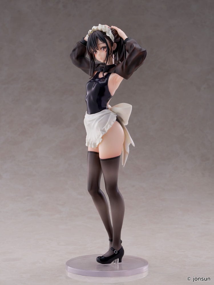 Original Character PVC Statue 1/6 Sakura Shiori Competition Swimsuit Maid 27 cm Scalefiguren Yokina