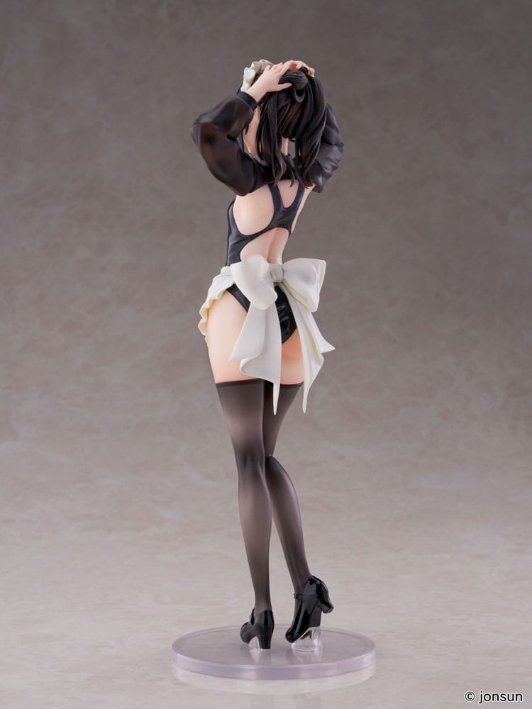 Original Character PVC Statue 1/6 Sakura Shiori Competition Swimsuit Maid 27 cm Scalefiguren Yokina