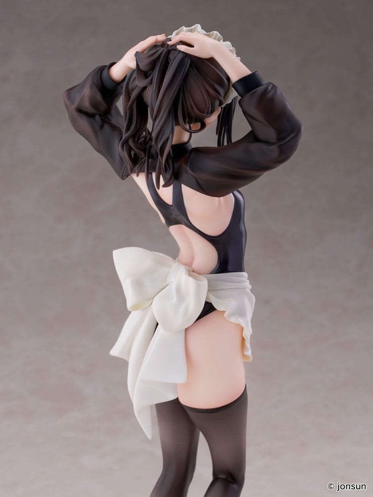 Original Character PVC Statue 1/6 Sakura Shiori Competition Swimsuit Maid 27 cm Scalefiguren Yokina