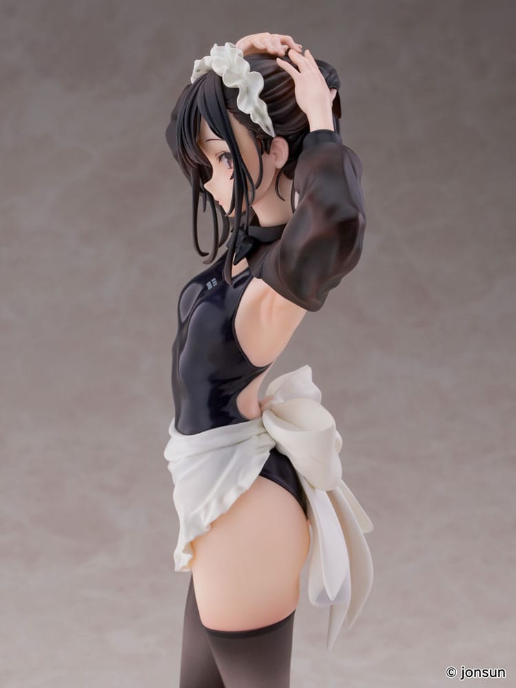 Original Character PVC Statue 1/6 Sakura Shiori Competition Swimsuit Maid 27 cm Scalefiguren Yokina