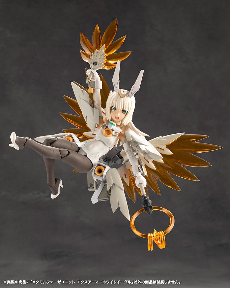 Megalomaria Unlimited Universe Model Kit Zubehör-Set Metamorphose Unit Exarmor White Eagle Figurenzubehör Yokina