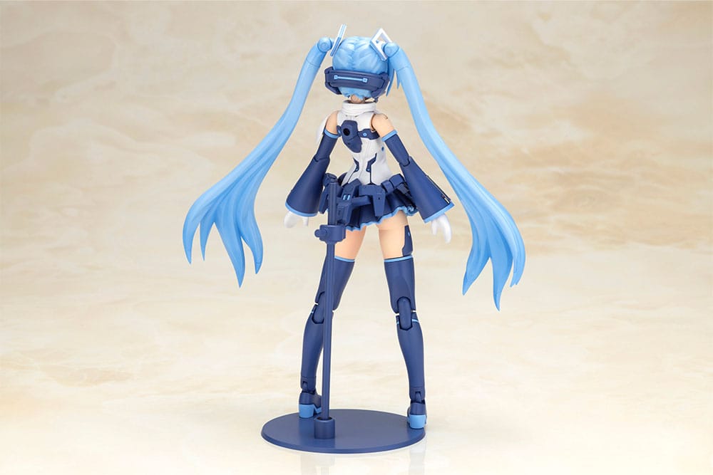 Frame Arms Girl x Hatsune Miku Plastic Model Kit Frame Music Girl Snow Miku Another Color Ver. 15 cm Figmas Yokina