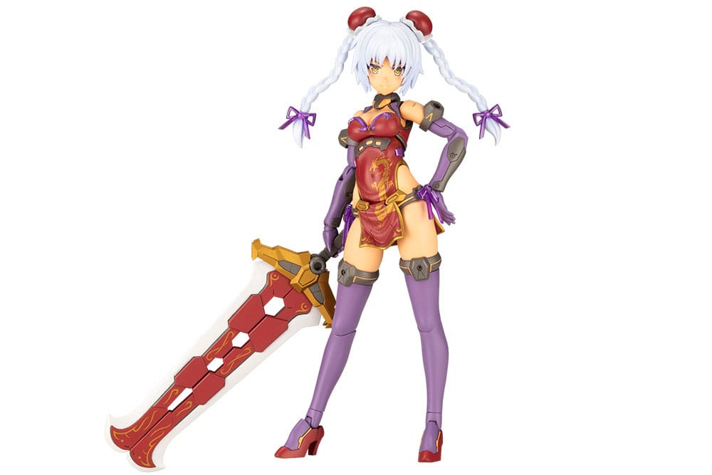 Frame Arms Girl Plastic Model Kit Hresvelgr=Rufus Qipao Ver. 17 cm Figmas Yokina