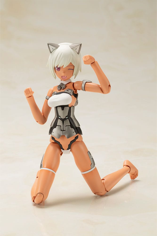 Frame Arms Girl Plastic Model Kit Laetitia Silver Ver. 15 cm Figmas Yokina