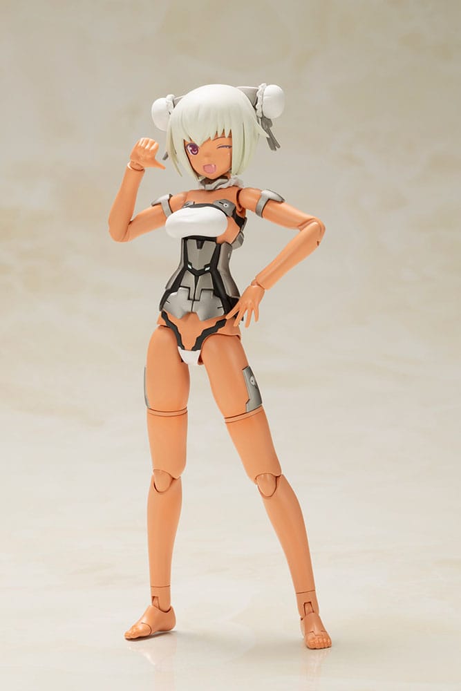 Frame Arms Girl Plastic Model Kit Laetitia Silver Ver. 15 cm Figmas Yokina