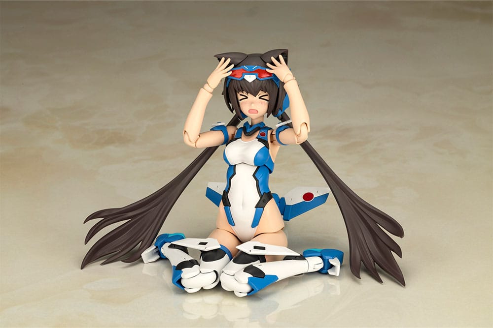 Frame Arms Girl Plastic Model Kit Stylet Swimsuit Blue Impulse Color Ver. 16 cm Figmas Yokina