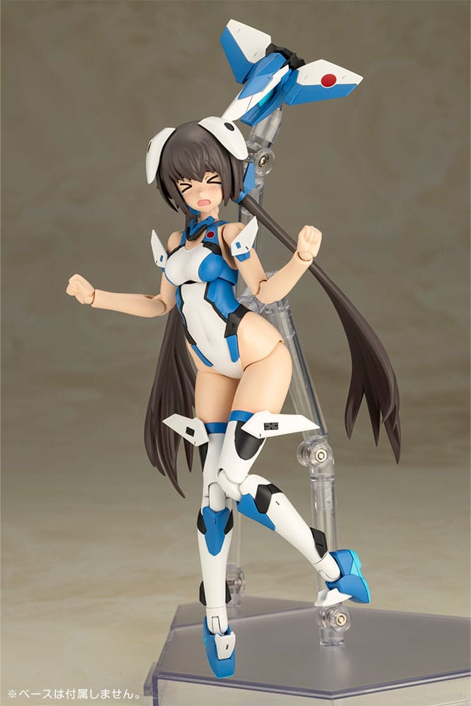Frame Arms Girl Plastic Model Kit Stylet Swimsuit Blue Impulse Color Ver. 16 cm Figmas Yokina