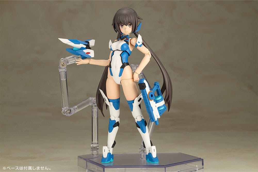 Frame Arms Girl Plastic Model Kit Stylet Swimsuit Blue Impulse Color Ver. 16 cm Figmas Yokina