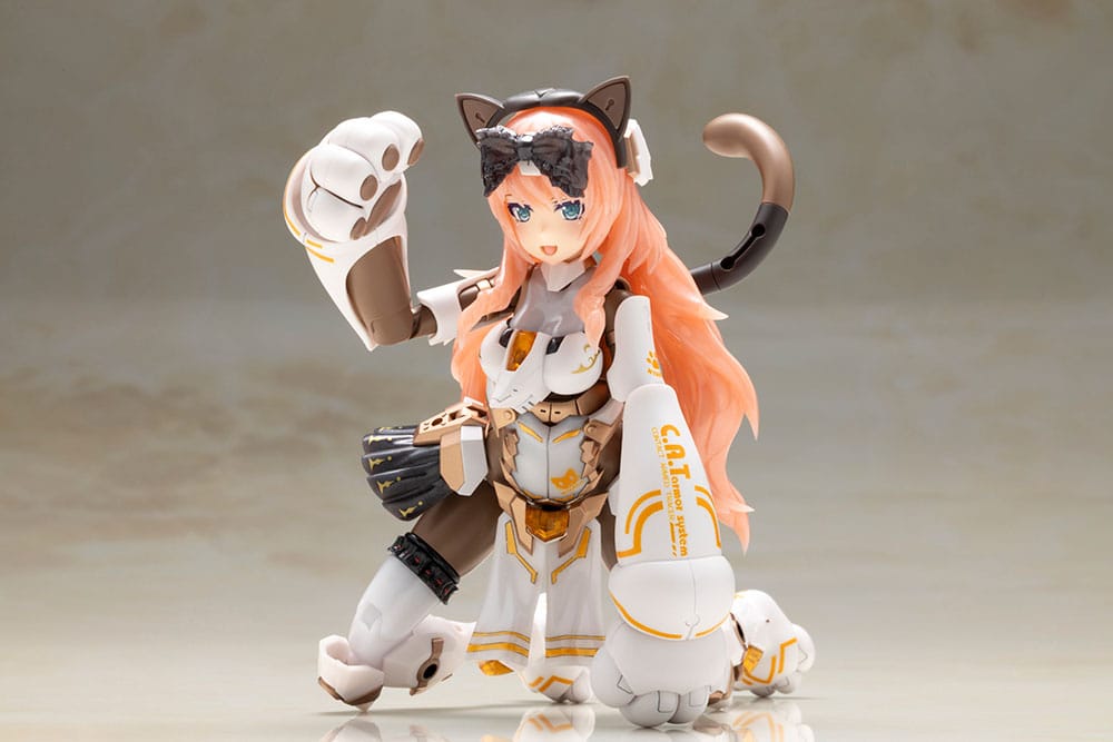 Frame Arms Girl Plastic Model Kit Durga I Cat Armor Ver. Calico 16 cm Figmas Yokina