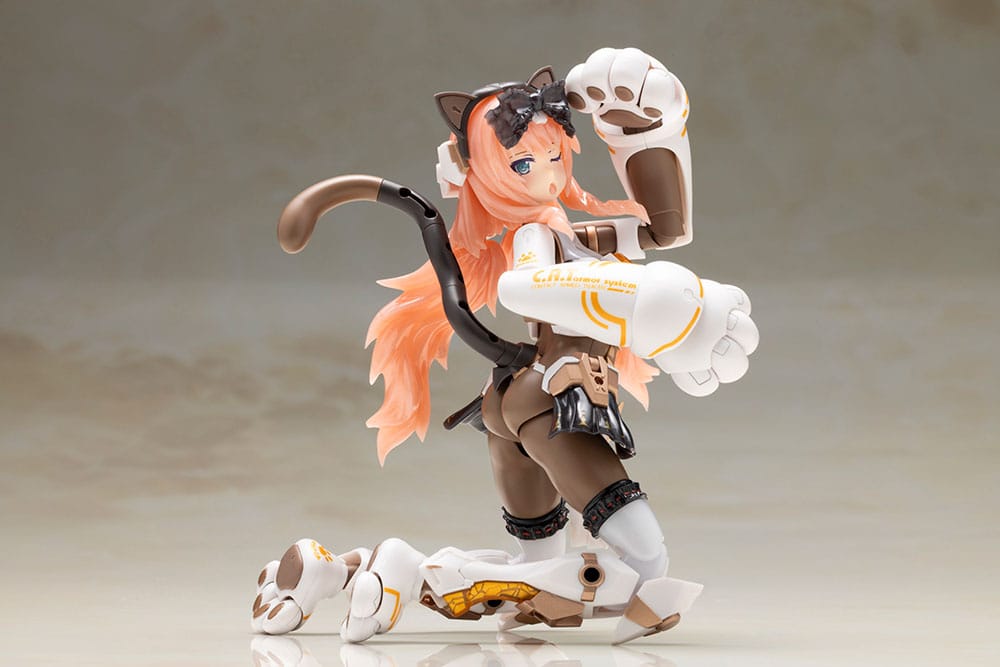 Frame Arms Girl Plastic Model Kit Durga I Cat Armor Ver. Calico 16 cm Figmas Yokina