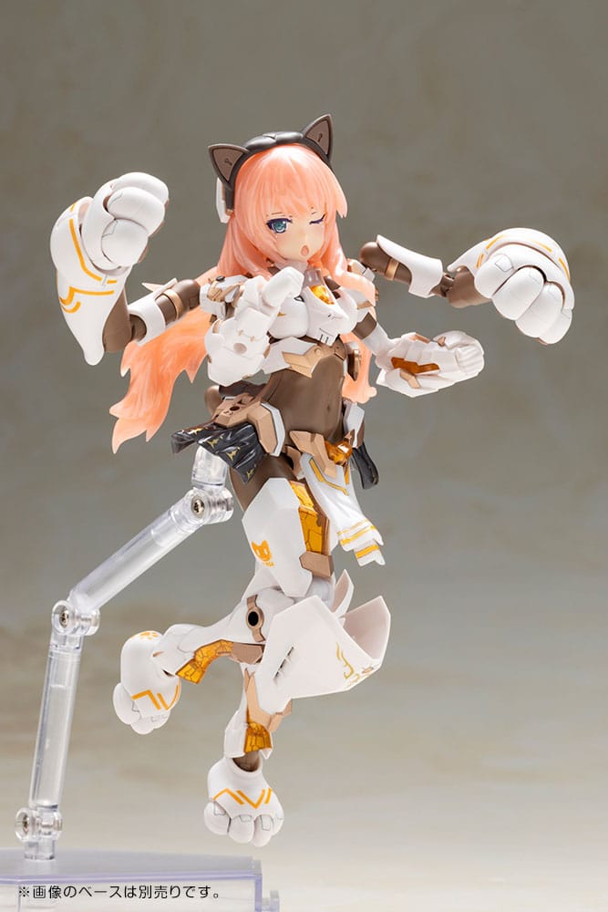 Frame Arms Girl Plastic Model Kit Durga I Cat Armor Ver. Calico 16 cm Figmas Yokina