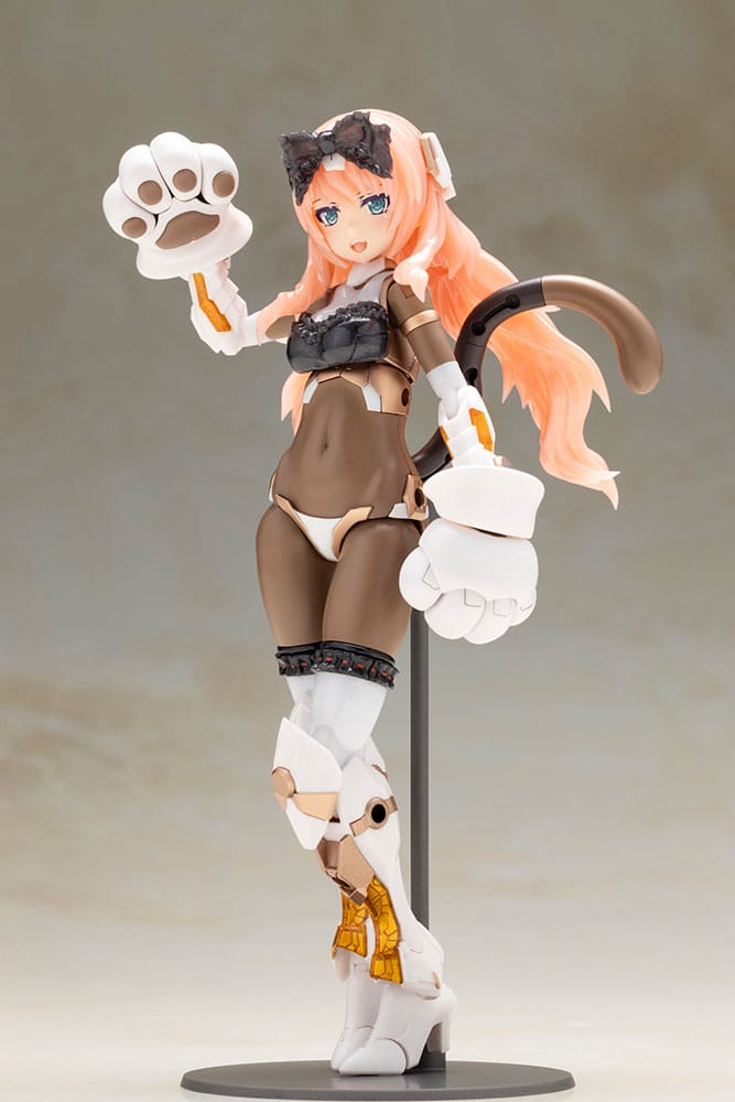 Frame Arms Girl Plastic Model Kit Durga I Cat Armor Ver. Calico 16 cm Figmas Yokina