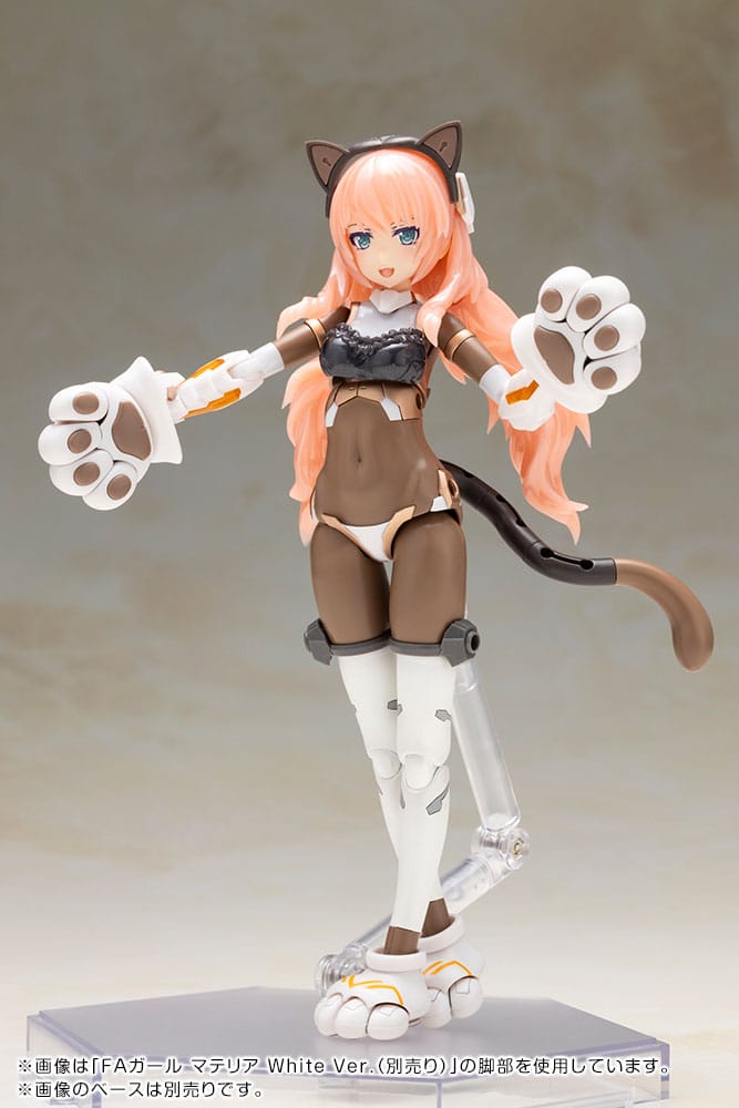 Frame Arms Girl Plastic Model Kit Durga I Cat Armor Ver. Calico 16 cm Figmas Yokina