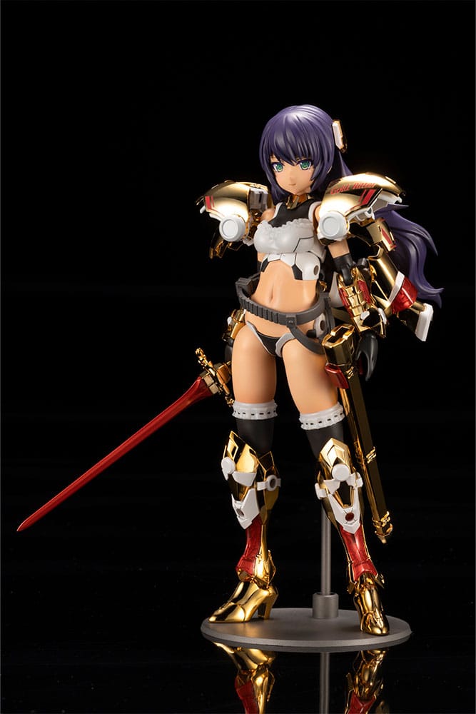 Frame Arms Girl Plastic Model Kit Durga Gold Ritter 17 cm Figmas Yokina
